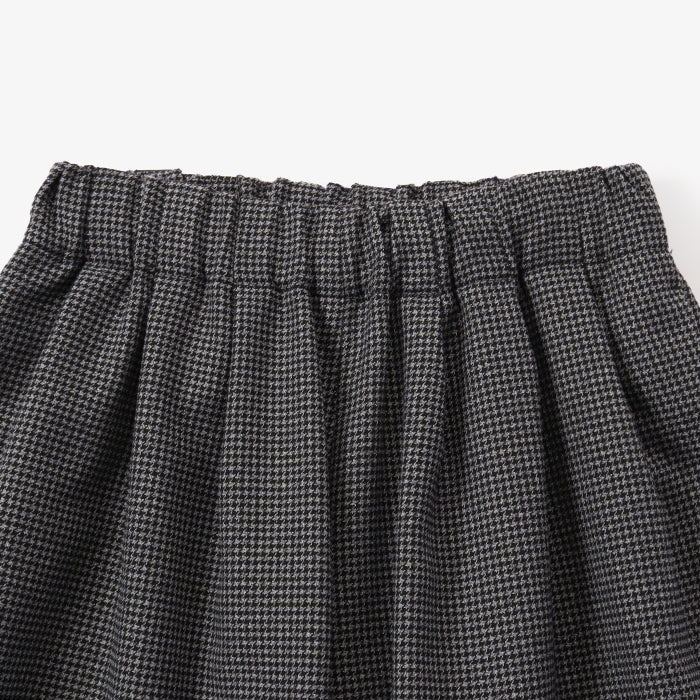 TWEED HIGH GATHER PANTS