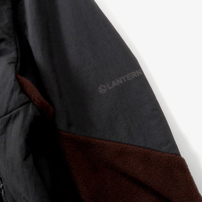 NYLON RIP STOP X FLEECE BLOUSON