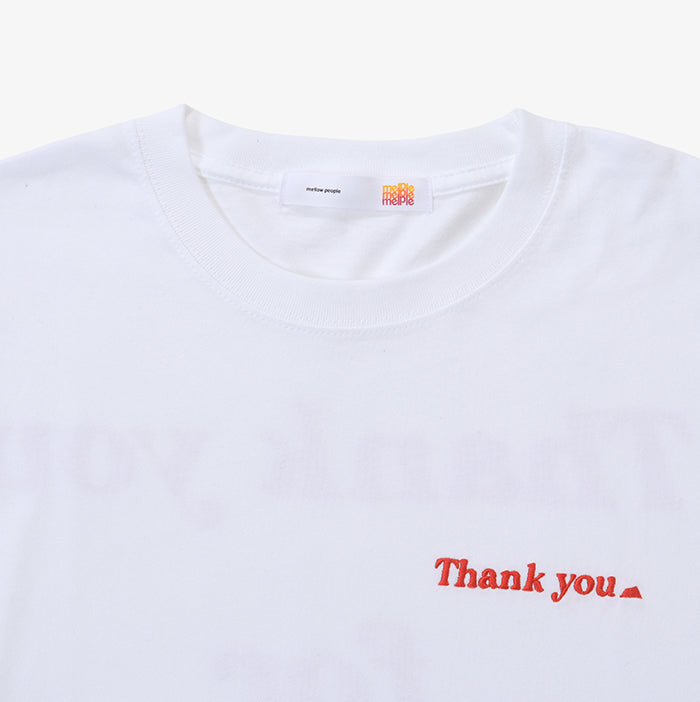 melple×SALVAGE PUBLIC/Thank you Long sleeve (1st) ※黒の画像ないから撮ったら公開