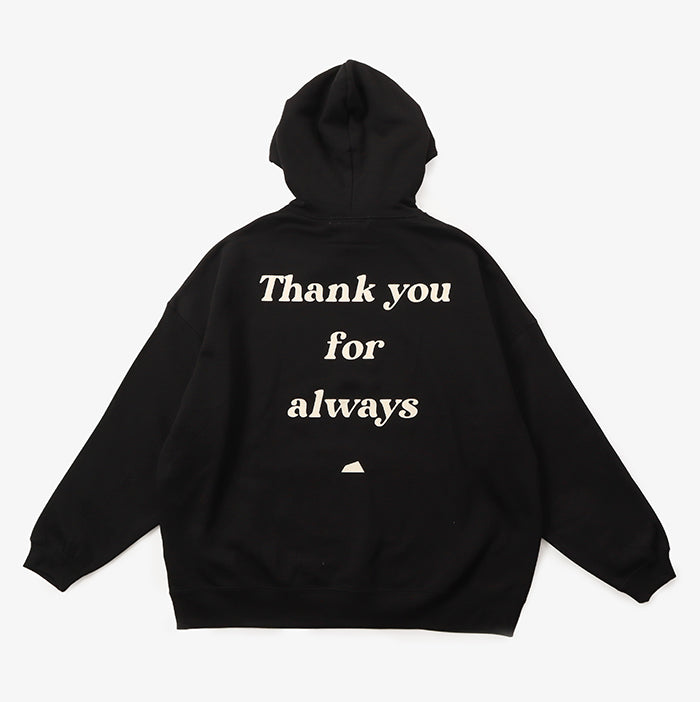 melple×SALVAGE PUBLIC/Thank you Hoodie