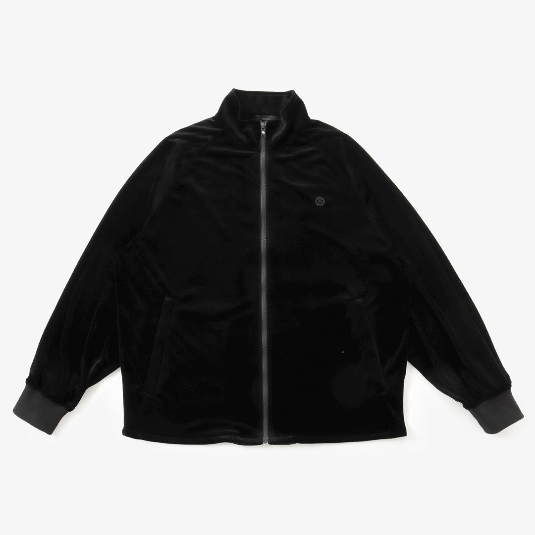 VELOURS ZIP UP BLOUSON