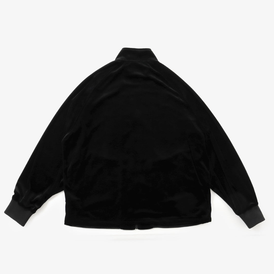 VELOURS ZIP UP BLOUSON