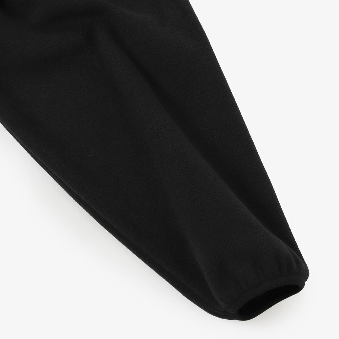 FLEECE MOCK NECK PULLOVER