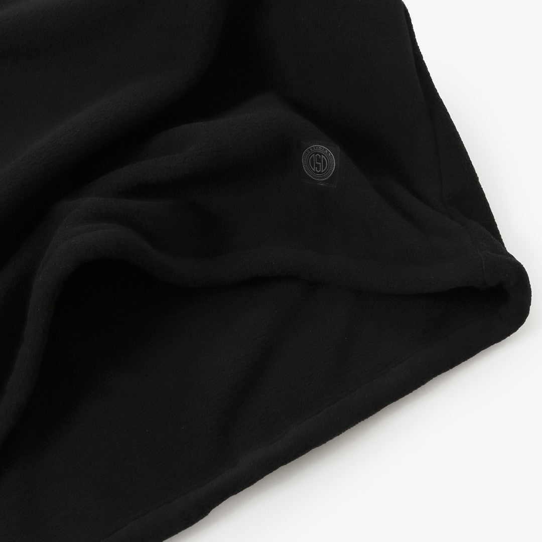 FLEECE MOCK NECK PULLOVER