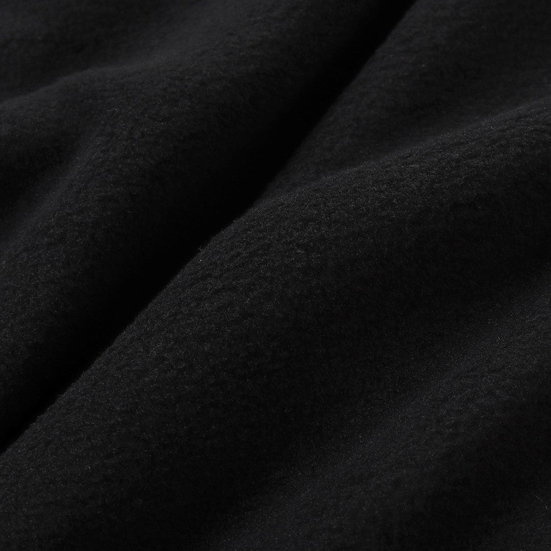 FLEECE MOCK NECK PULLOVER