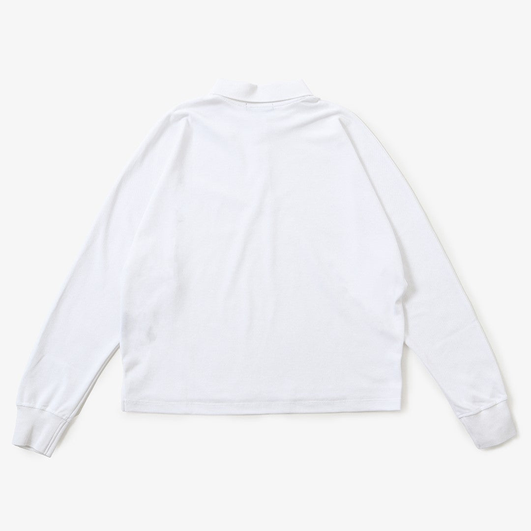【WOMEN】POLO LONG SLEEVE SHIRT