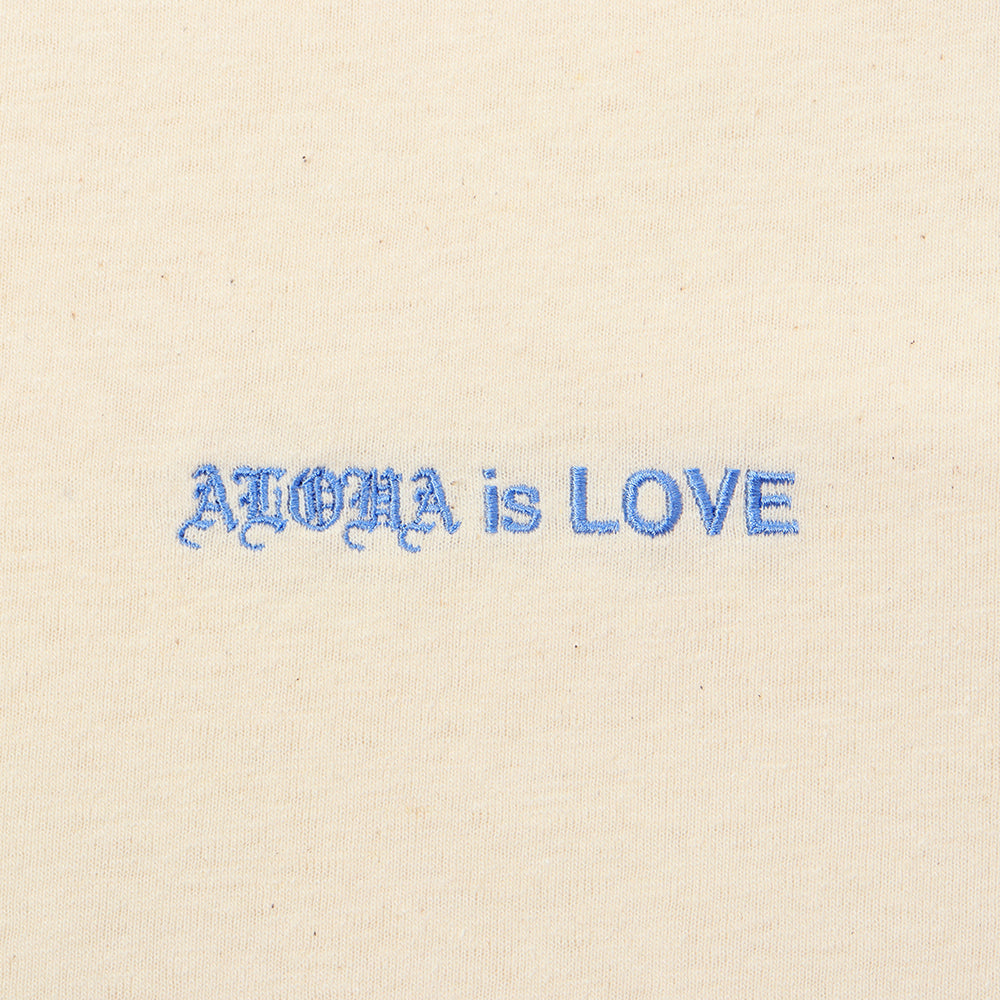 Hemp/Cotton Big Tee (Aloha Is Love)