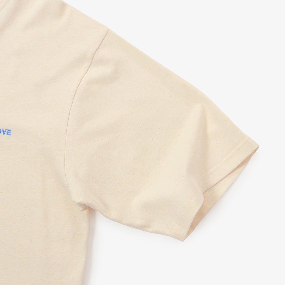 Hemp/Cotton Big Tee (Aloha Is Love)