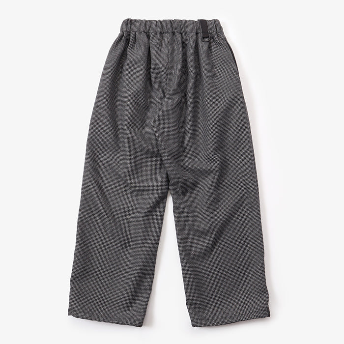 TWEED HIGH GATHER PANTS