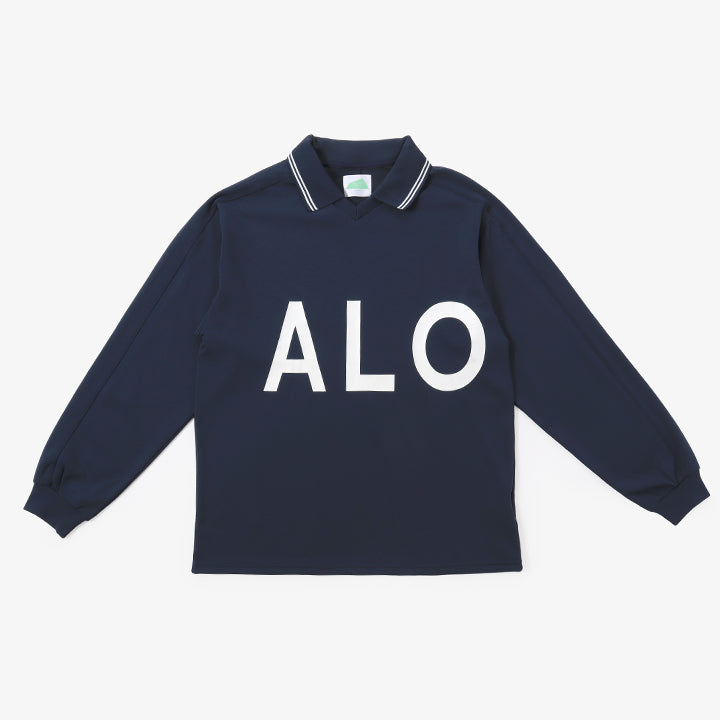 Alapaina Vneck Pplo L/S(Big ALOHA)