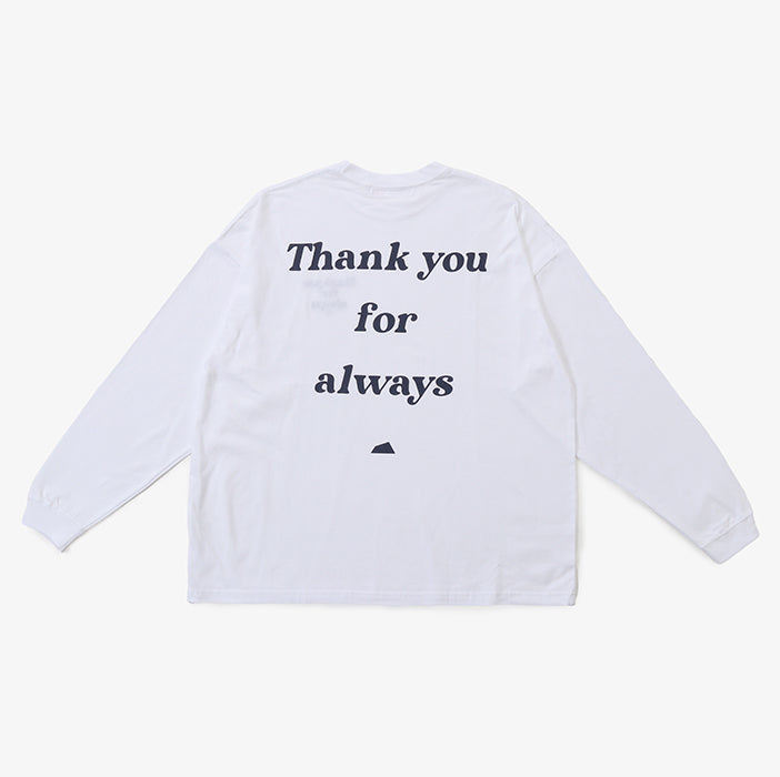 melple×SALVAGE PUBLIC/Thank you Long sleeve