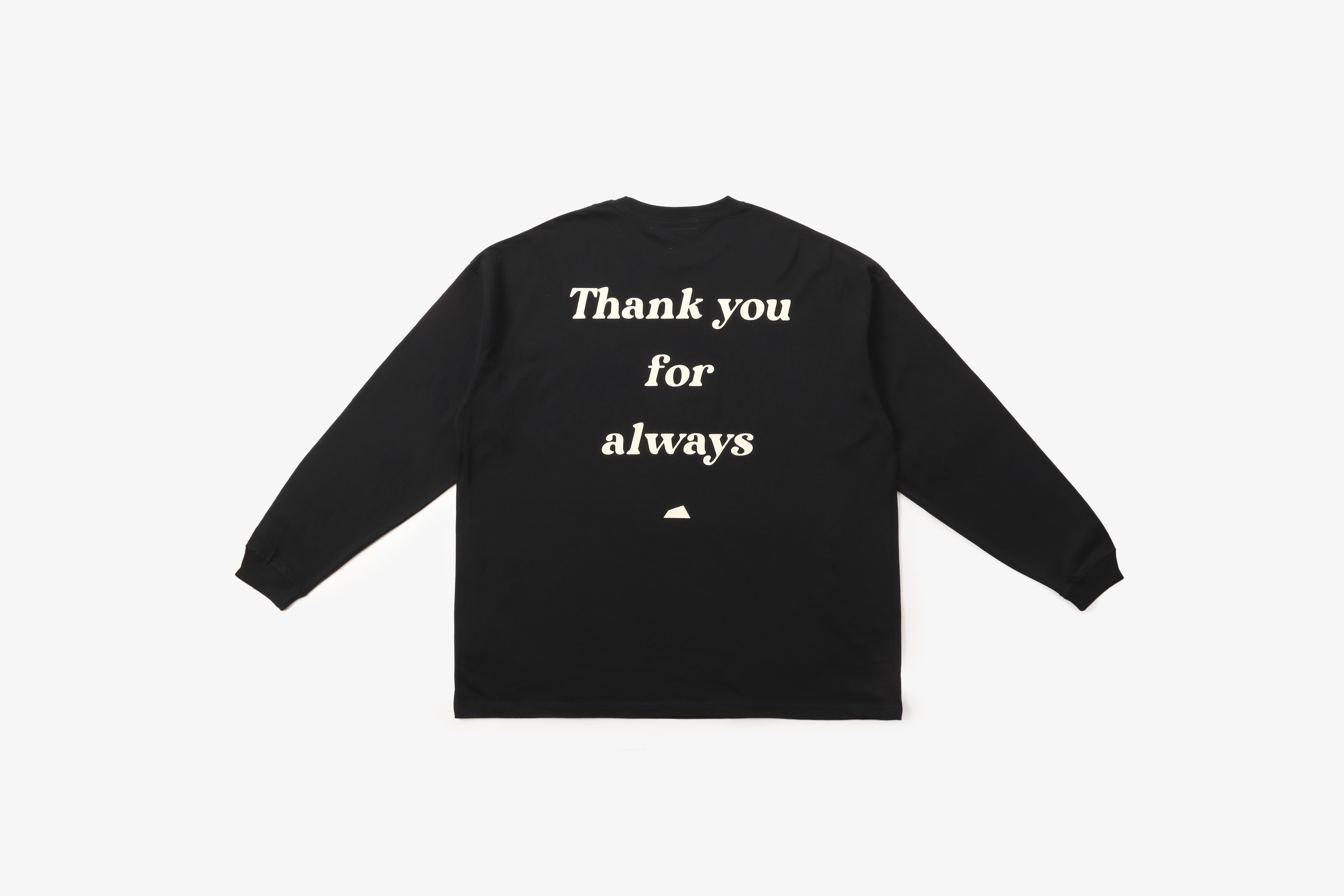 melple×SALVAGE PUBLIC／Thank you Long sleeve (24SS)