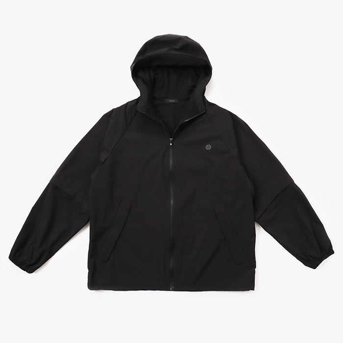 DETACHABLE HOODED JACKET